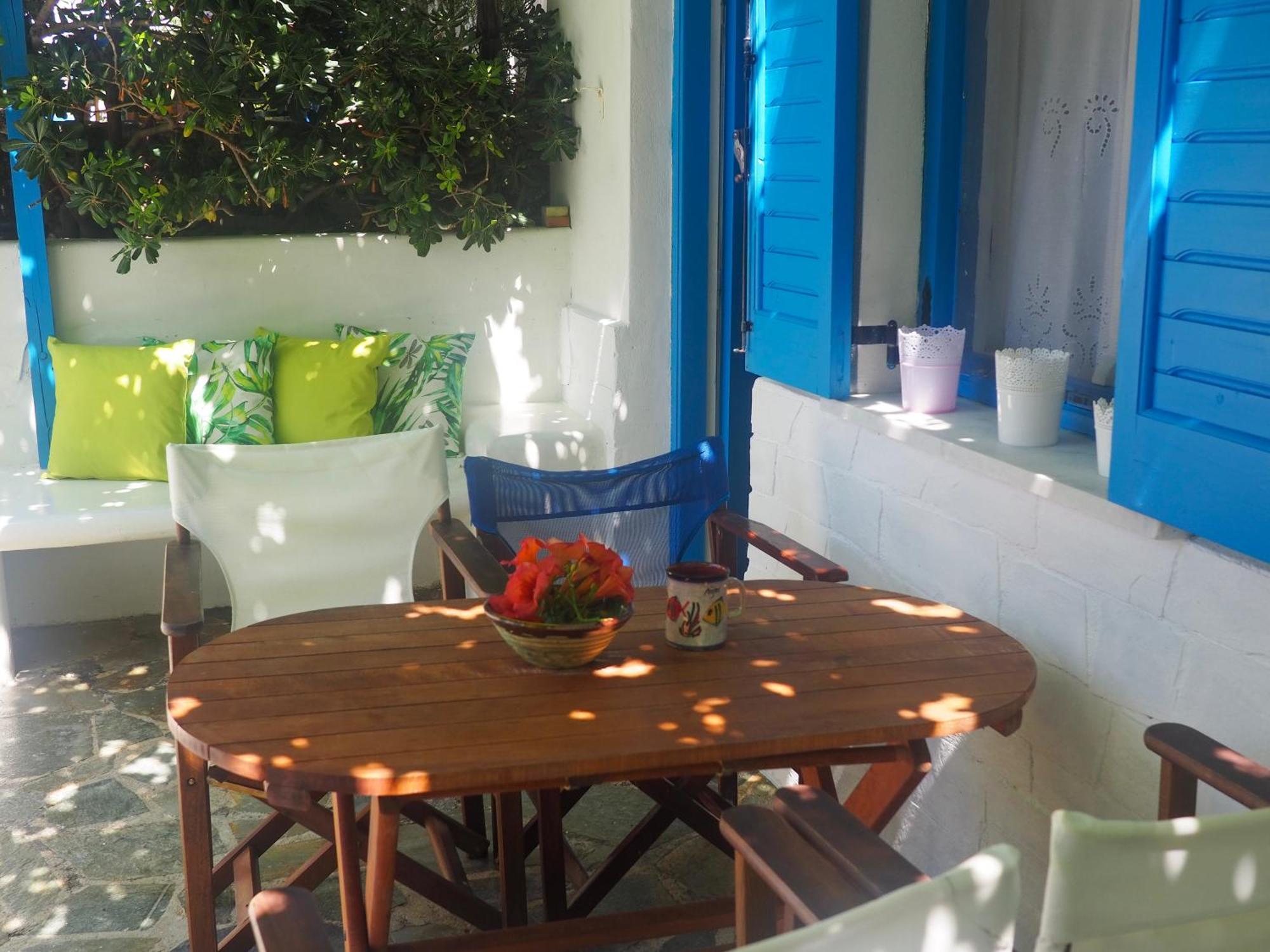 Sea View Apartments & Studios Ajía Ána Kültér fotó